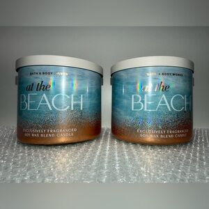 Bath & Body Works Candles Large At The Beach X2